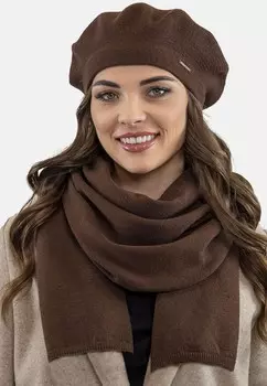 Шапка Vivisence, коричневый