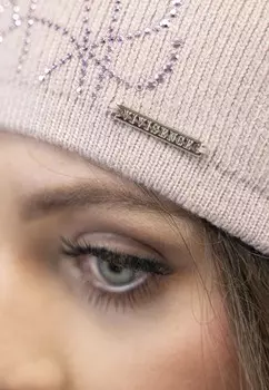 Шапка Vivisence, светло-розовый