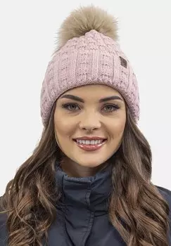 Шапка Vivisence, светло-розовый