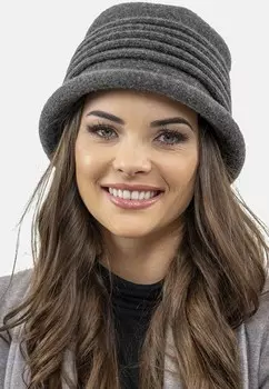 Шапка Vivisence, темно-серый