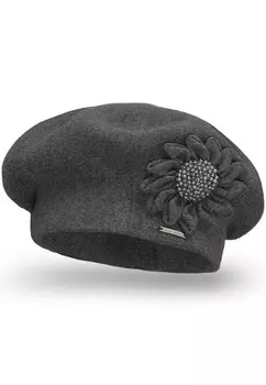 Шапка Vivisence, темно-серый