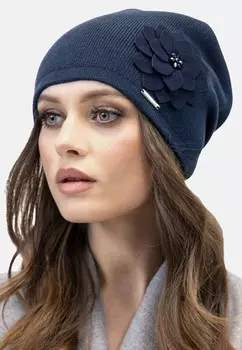 Шапка Vivisence, темно-синий