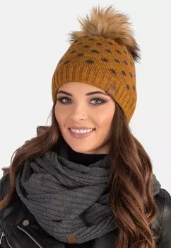 Шапка Vivisence, желтый