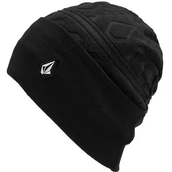 Шапка Volcom Polar Fleece женская, черный