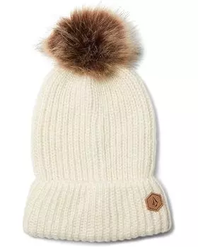 Шапка Volcom Snow Lula Beanie, белый