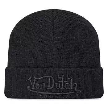 Шапка Von Dutch BeanieFlint, черный