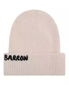 Шапка в рубчик Barrow, белый