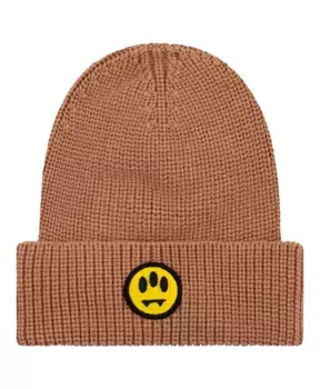 Шапка в рубчик Barrow, бежевый