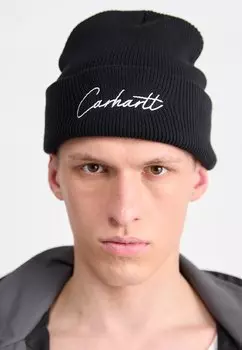 Шапка Watcher Beanie Unisex Carhartt WIP, черный/белый