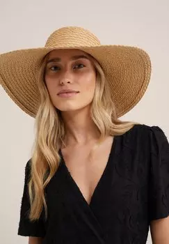 Шапка WE Fashion, бежевый