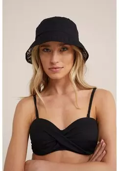 Шапка WE Fashion, черная