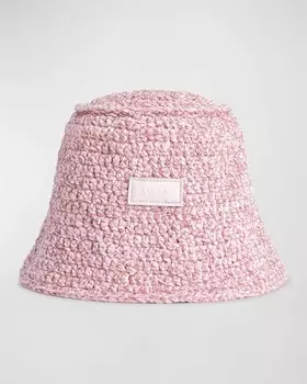 Шапка-ведро Robbie из синели BY FAR