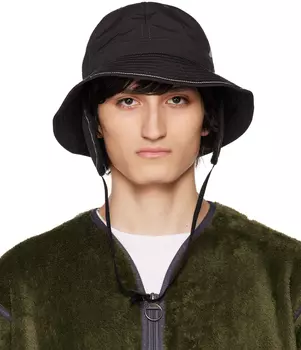 Шапка-ведро с клапаном-ухом Black and wake Edition Barbour
