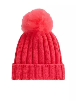 Шапка Woolrich Beanie, красный