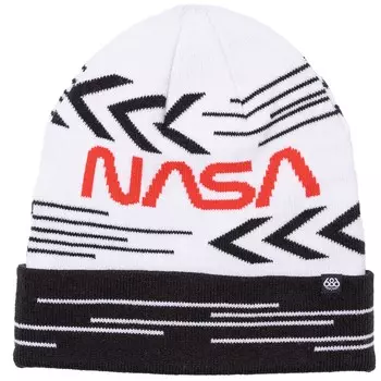 Шапка вязаная MusclePharm Nasa, белый