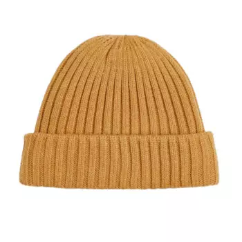 Шапка вязаная в рубчик H&amp;M Rib-knit, желтый
