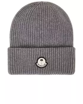 Шапка X Palm Angels Moncler Genius, серый