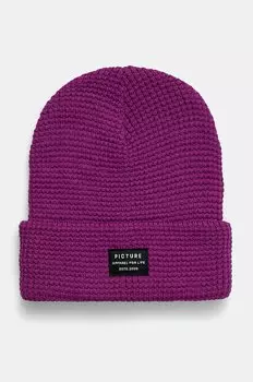 Шапка York Picture, фиолетовый