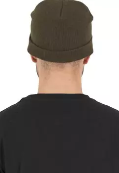 Шапка Yupoong Heavyweight Flexfit, оливковая