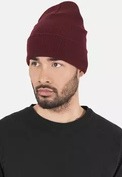 Шапка YUPOONG HEAVYWEIGHT LONG Flexfit, цвет maroon