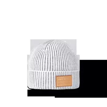 Шапка женская Louis Vuitton, серый