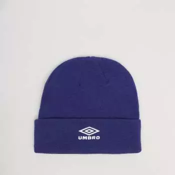Шапка зимняя Umbro LifeStyle с логотипом, синий