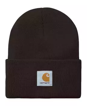 Шапки Cats Carhartt Acrylic Watch Hat Dark Umber Carhartt Wip, коричневый