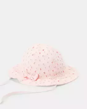 Шапочка батиста для мальчика Baby El Corte Ingls, розовый