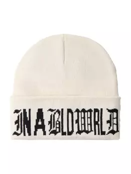 Шапочка Bershka, экрю