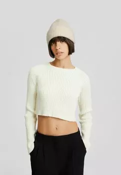 Шапочка Bershka, белая