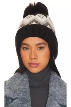 Шапочка-Бини в стиле «фэр-айл» Hat Attack, черный