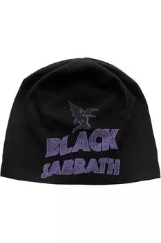 шапочка Black Sabbath, черный