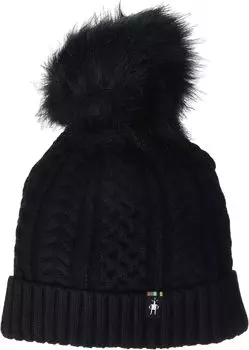 Шапочка для девочек в домике Smartwool, черный