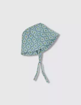 Шапочка для девочки с принтом широких полей Gocco, синий