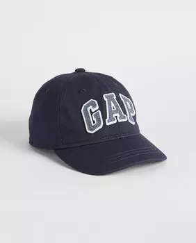 Шапочка для мальчика с вышивкой Gap, синий