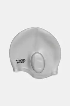 Шапочка для плавания Aqua Speed, серебряный