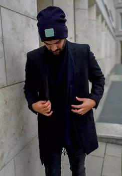 Шапочка FRAAS, темно-синяя