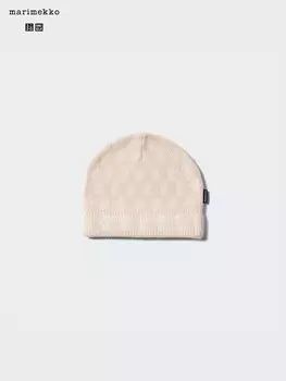 Шапочка Heattech для девочек Uniqlo, цвет 01 белый