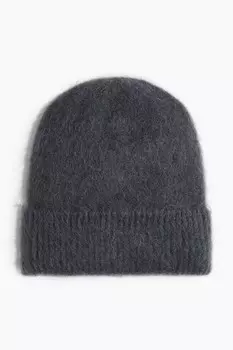 Шапочка из микса мохера H&M, серый