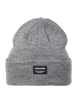 Шапочка Jack & Jones Junior Dna, пятнистый серый