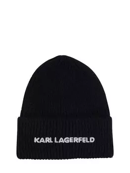 Шапочка Karl Lagerfeld Essential, черный