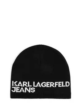Шапочка KARL LAGERFELD JEANS, черный