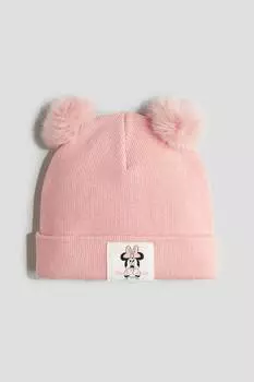 Шапочка с аппликацией H&M, розовый