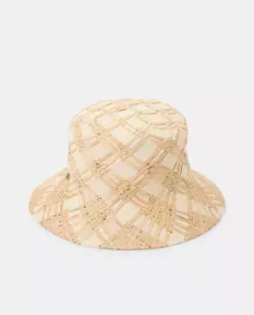 Шапочка с лентой Tintoretto, цвет 120 Crudo