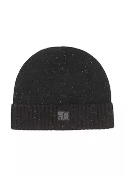 Шапочка s.Oliver, цвет mottled black