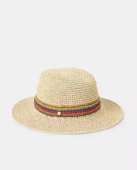 Шапочка с принтом в несколько полос Tintoretto, слоновая кость