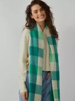 Шарф 100полиакрил 80х200см Codello, зеленый