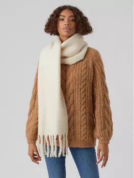 Шарф 10269145 Vero Moda, бежевый