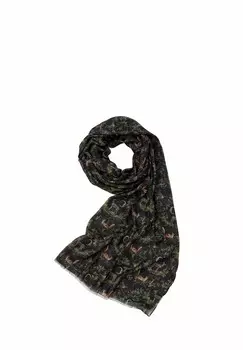 Шарф A NIGHT S TALE WOODLAND MIDNIGHT LIGHT WEIGHT SCARF. FABLE ENGLAND, черный