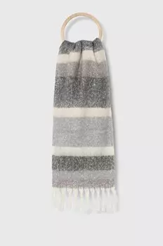 Шарф Abercrombie & Fitch, серебряный